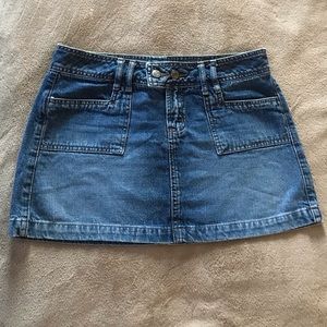 Paris Blues Denim mini skirt size 9
